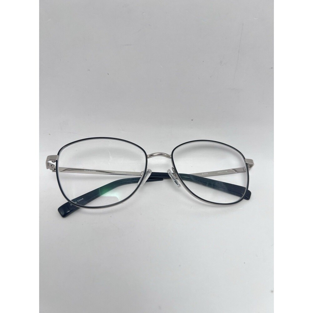 Eye Q Oxford Lane Queensbury Eyeglass Frames Only Aviator Silver 54 17 135
